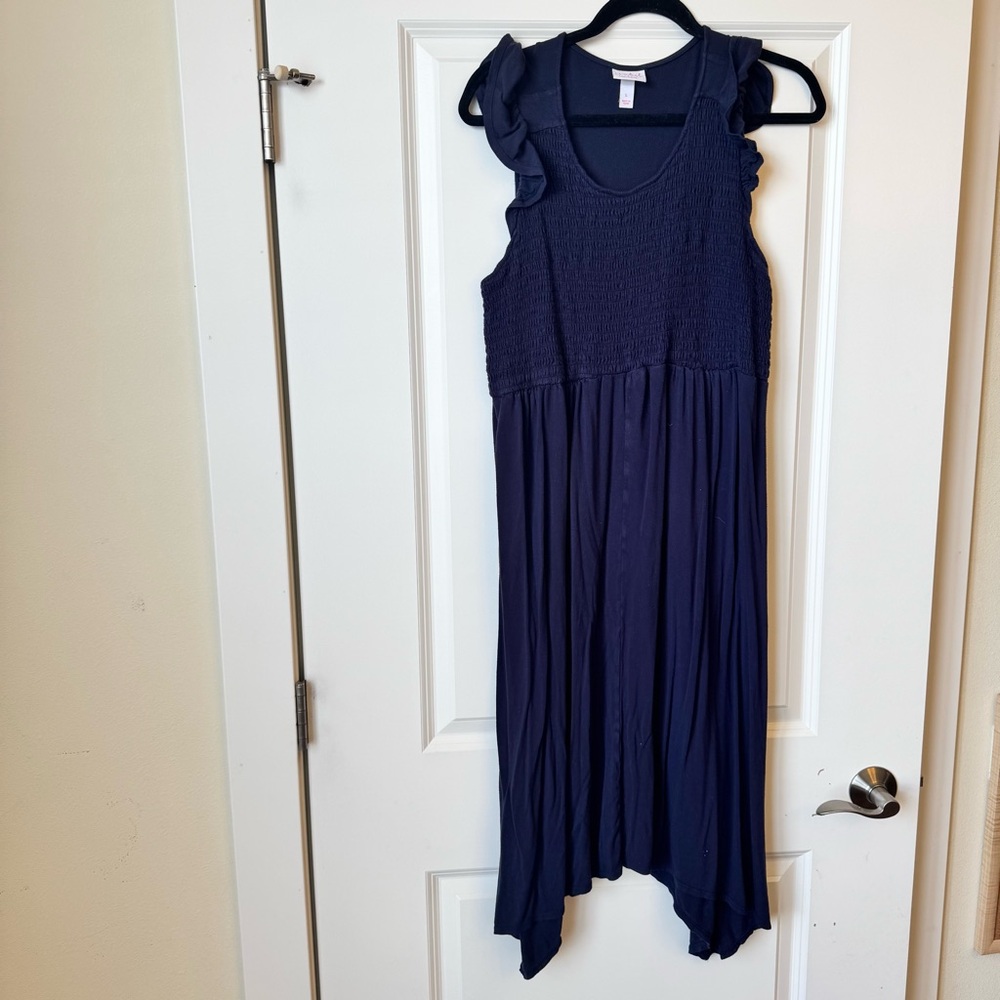 Isabel Maternity Smock Top Flowy Dress